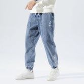 Premium Soft Denim Joggers